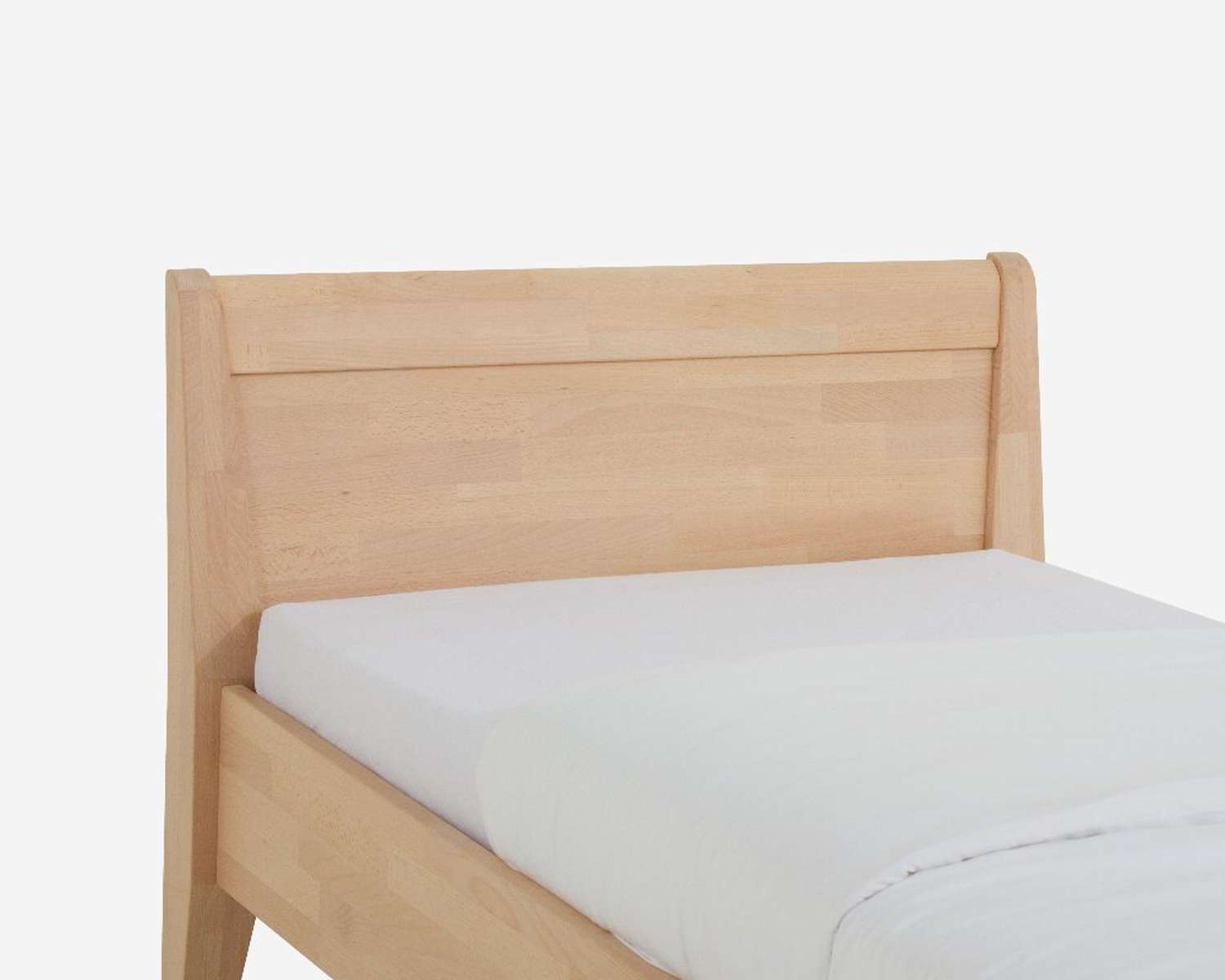 Beuken natuur geolied hoofdbord Beuken natuur geolied hoofdbord