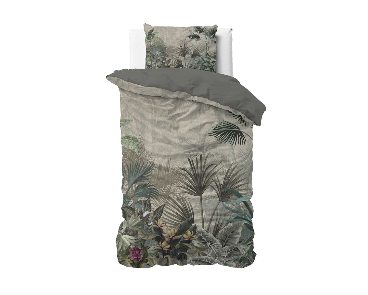 Eenpersoons dekbedovertrek met Jungle