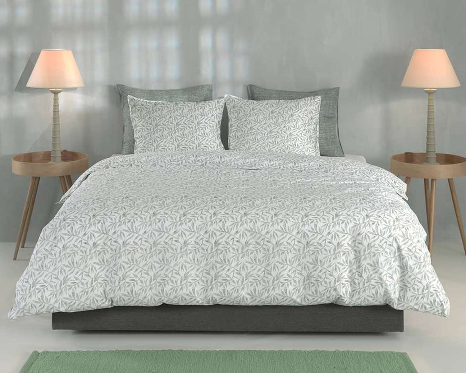 Dekbedovertrek Groeiend groen op bed Dekbedovertrek Groeiend groen op bed