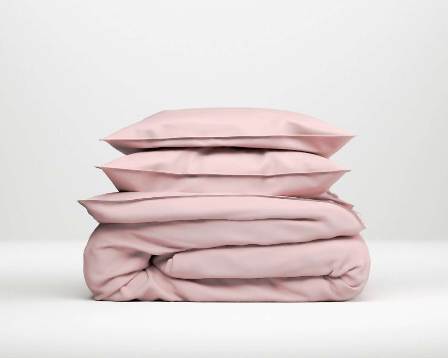 Dekbedovertrek oud roze effen Dekbedovertrek oud roze effen