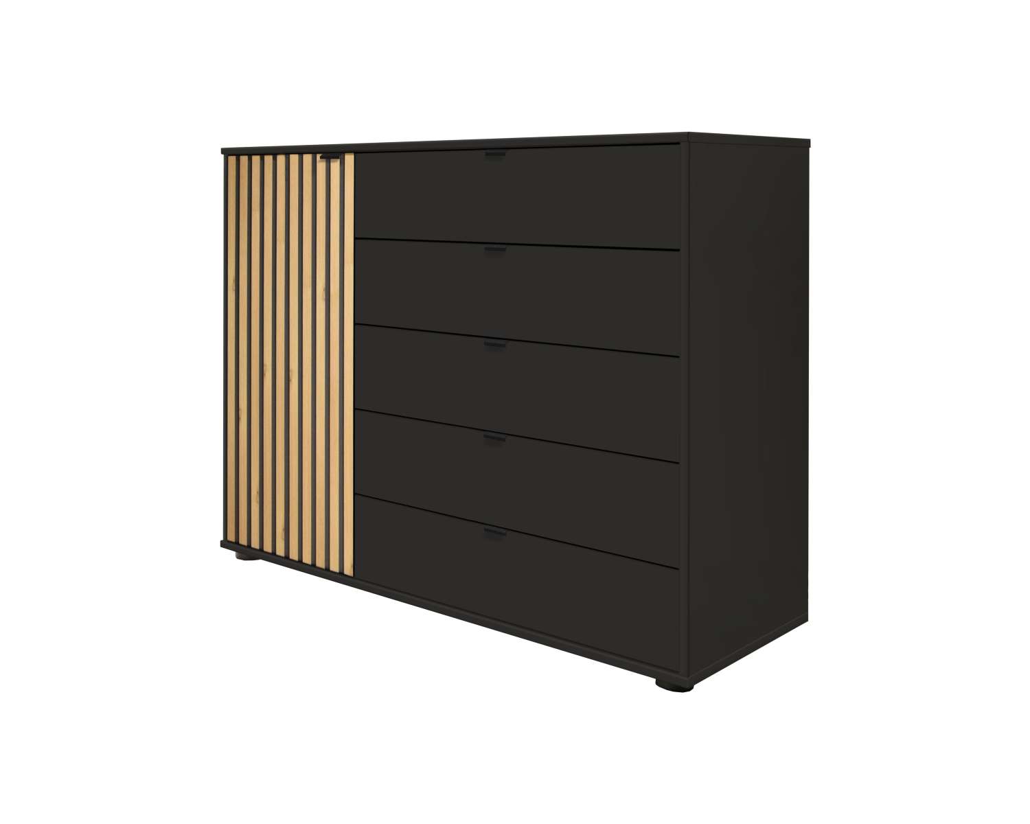Commode met lamellen Elegance Lattice