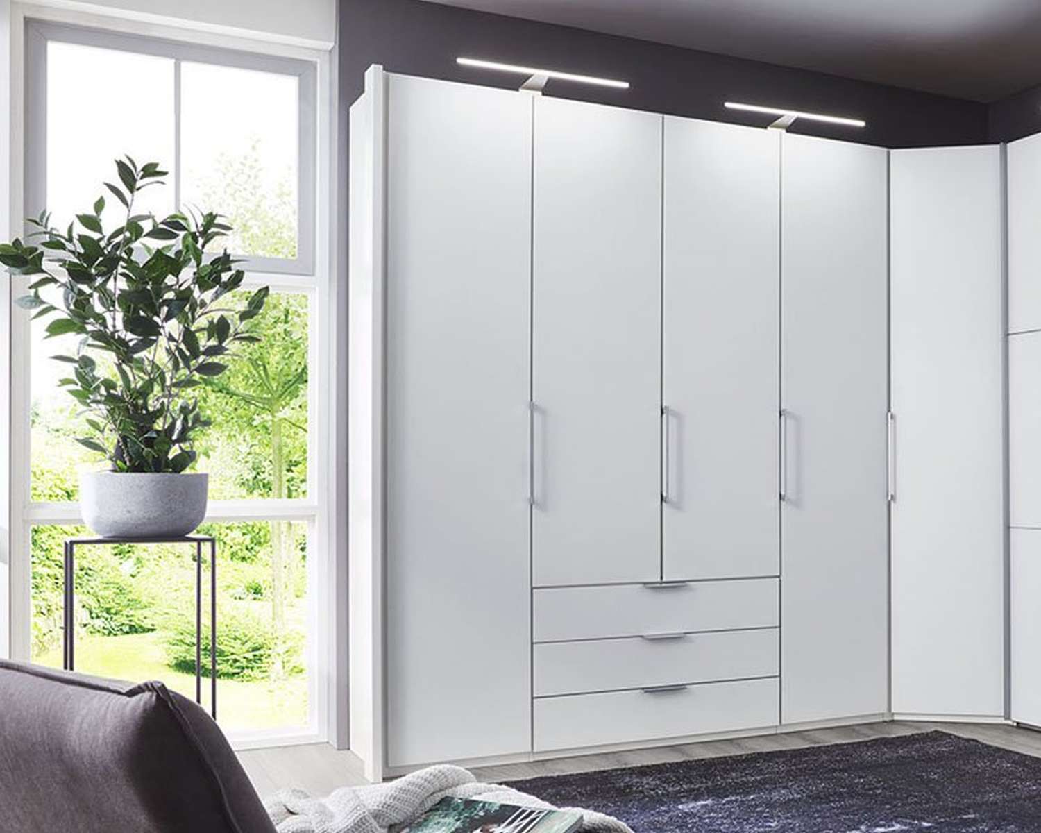 Led verlichting Margriet zilver