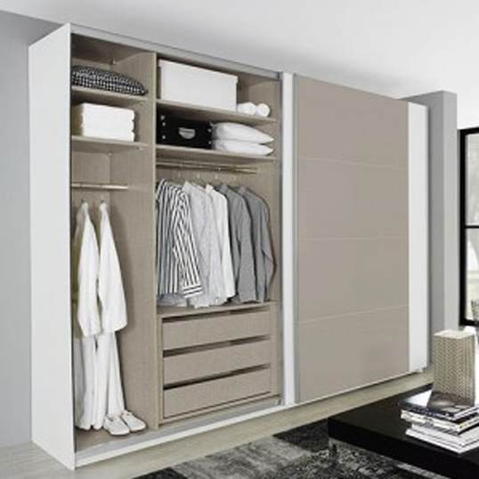 Kastinterieur  Zweefdeurkasten