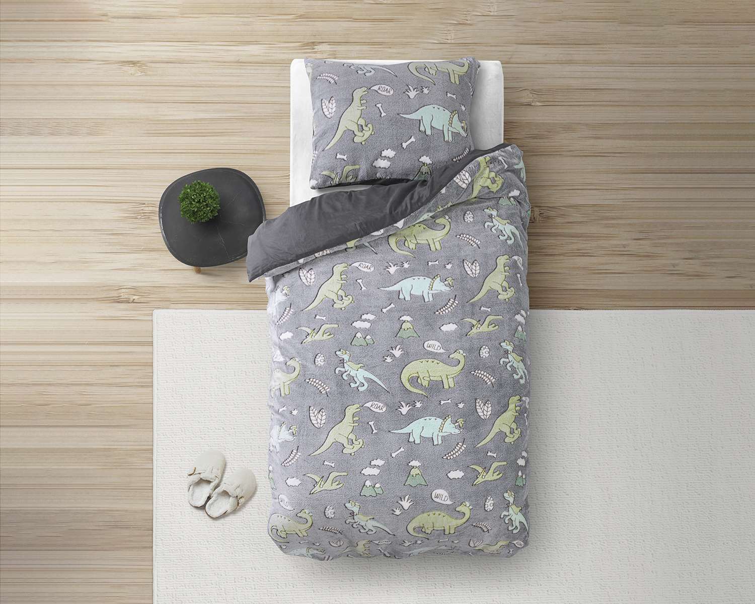 Glow in the dark met dinosaurussen