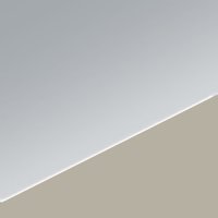 Chrome grepen met kiezelgrijze belijning