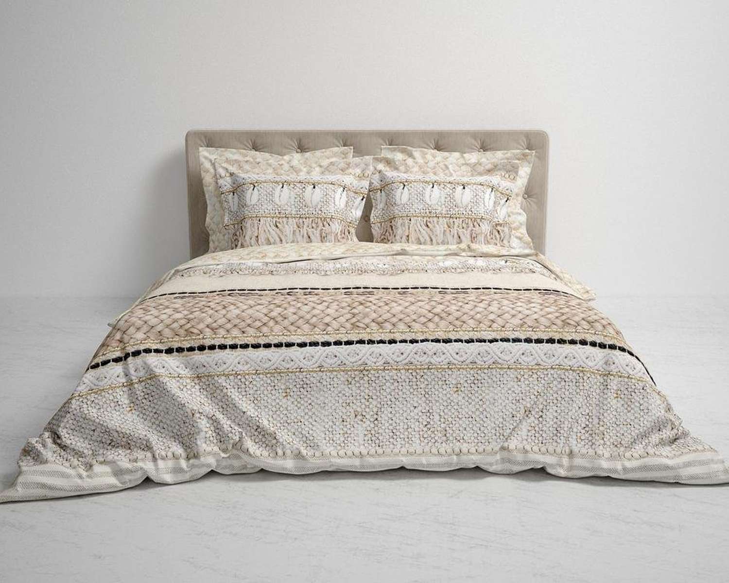 Dekbedovertrek Maris op bed Dekbedovertrek Maris op bed