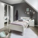Comfort bed Mila in het room wit