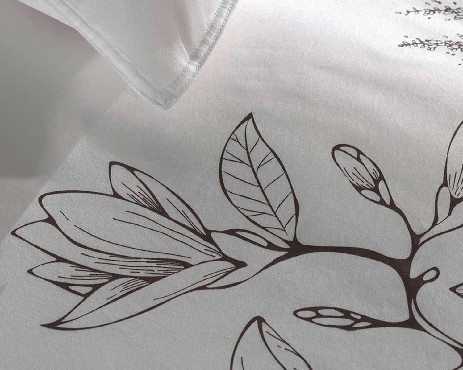 Dekbedovertrek Lelie detail Dekbedovertrek Lelie detail