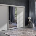 Schuifdeurkast Royal 223cm hoog x 300cm breed zijde grijs