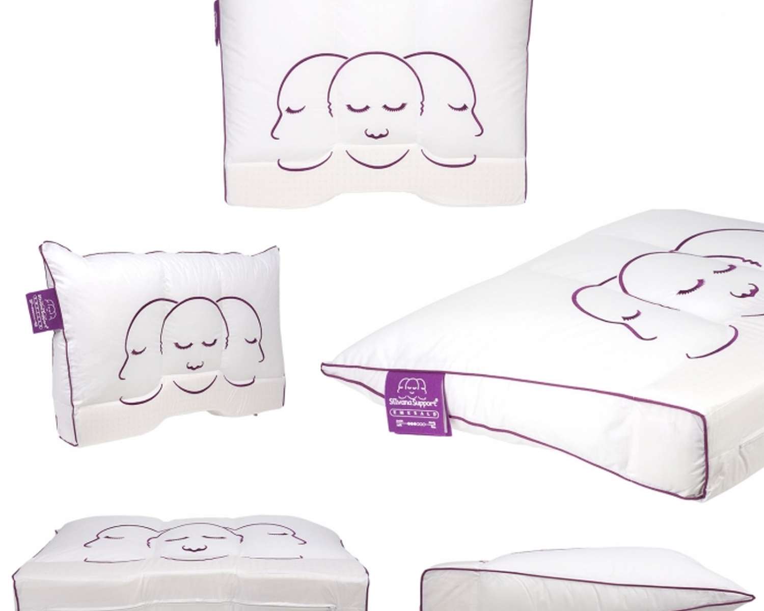 Hoofdkussen Emerald Silvana Support Hoofdkussen Emerald Silvana Support