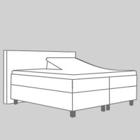 Elektrisch verstelbare boxspring
