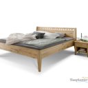 Landelijk bed wild eiken 180x200