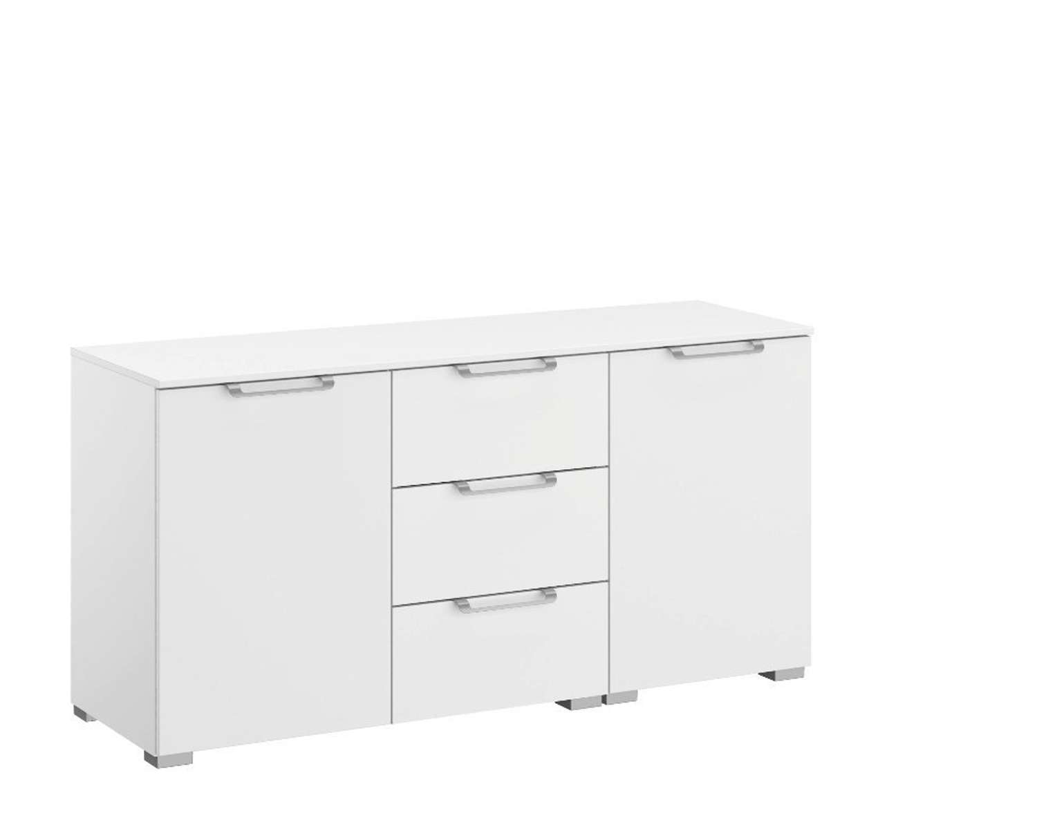 Kleine combi commode met 3 laden en 2 deuren