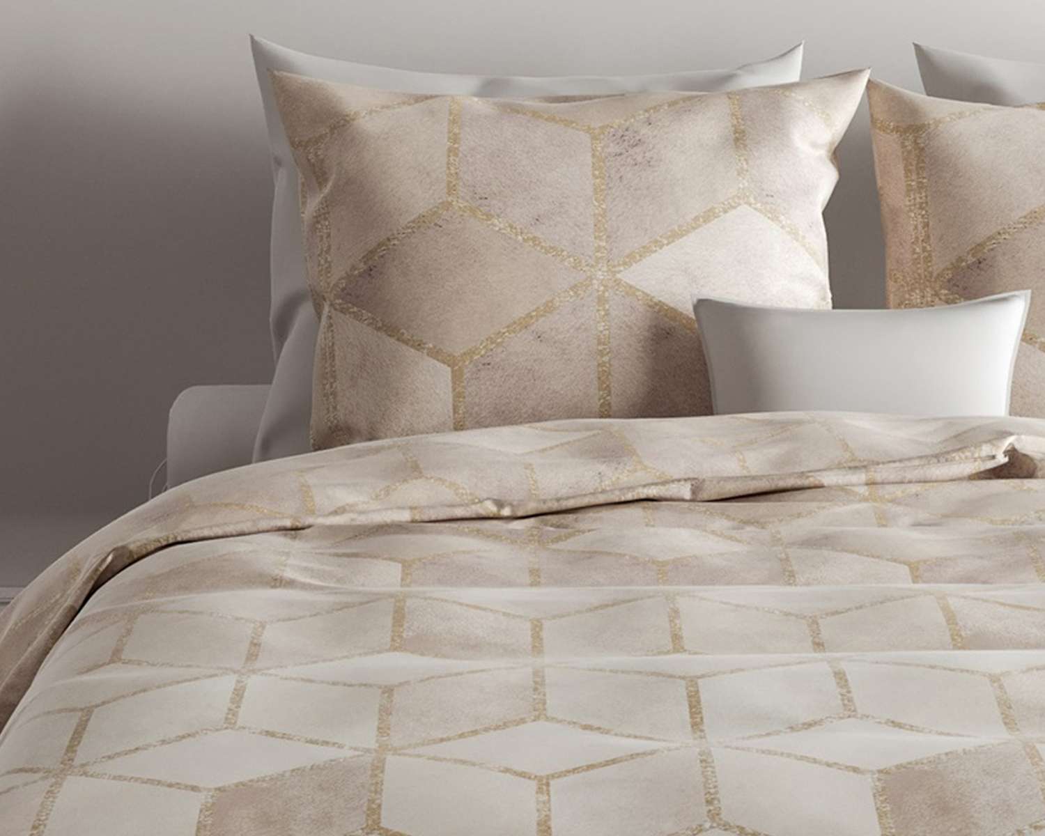 Dekbedovertrek Tegelpatroon op bed Dekbedovertrek Tegelpatroon op bed