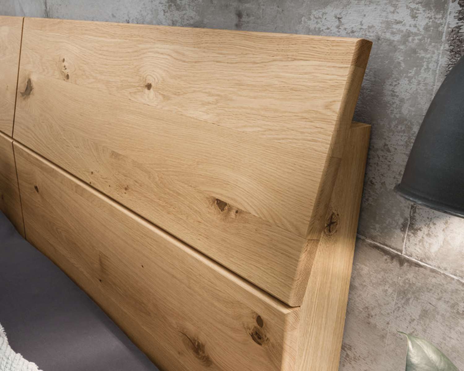Tweepersoonsbed Massiv Austin hoofdbord Tweepersoonsbed Massiv Austin hoofdbord