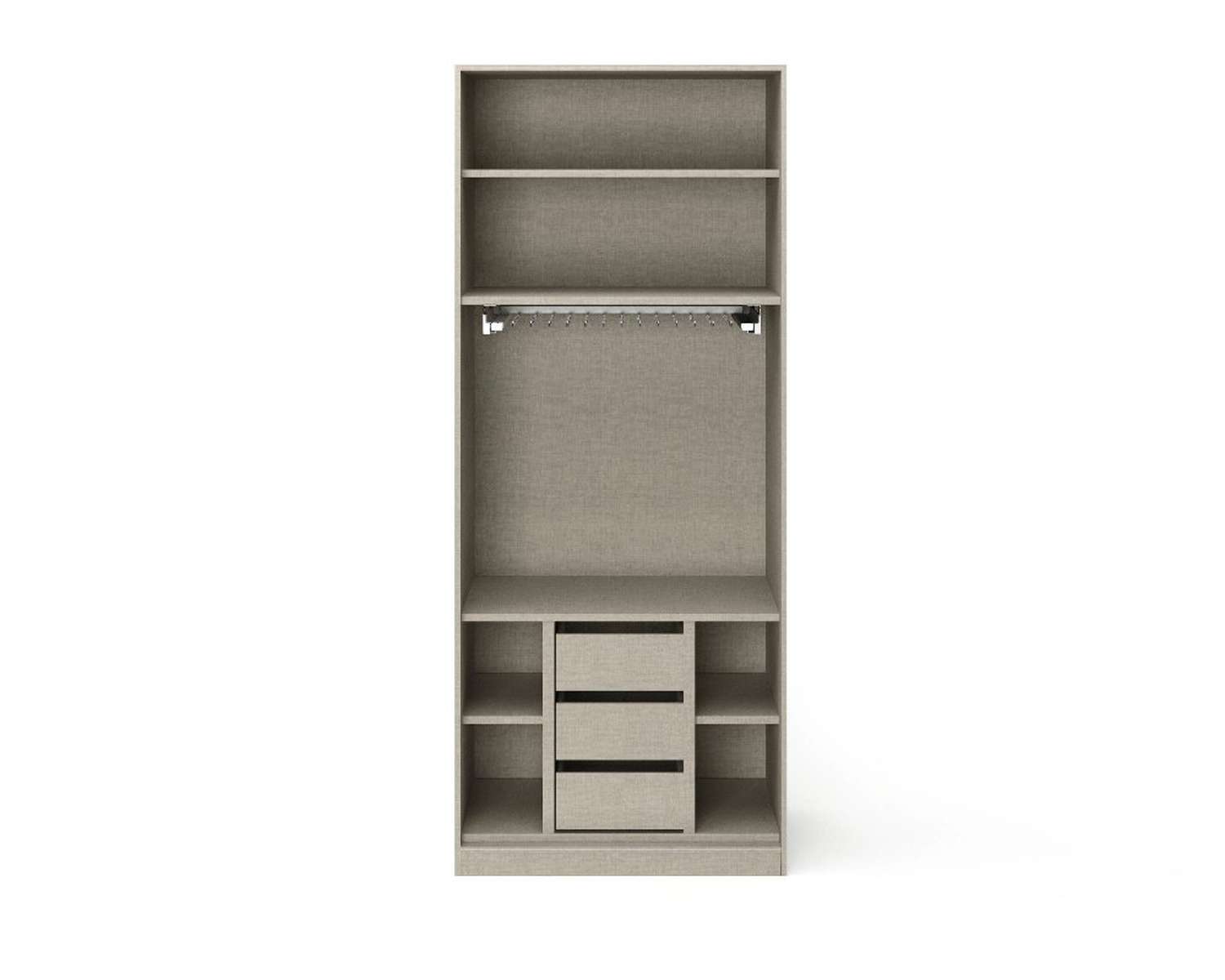 Indeling met pantalonhouder Indeling met pantalonhouder