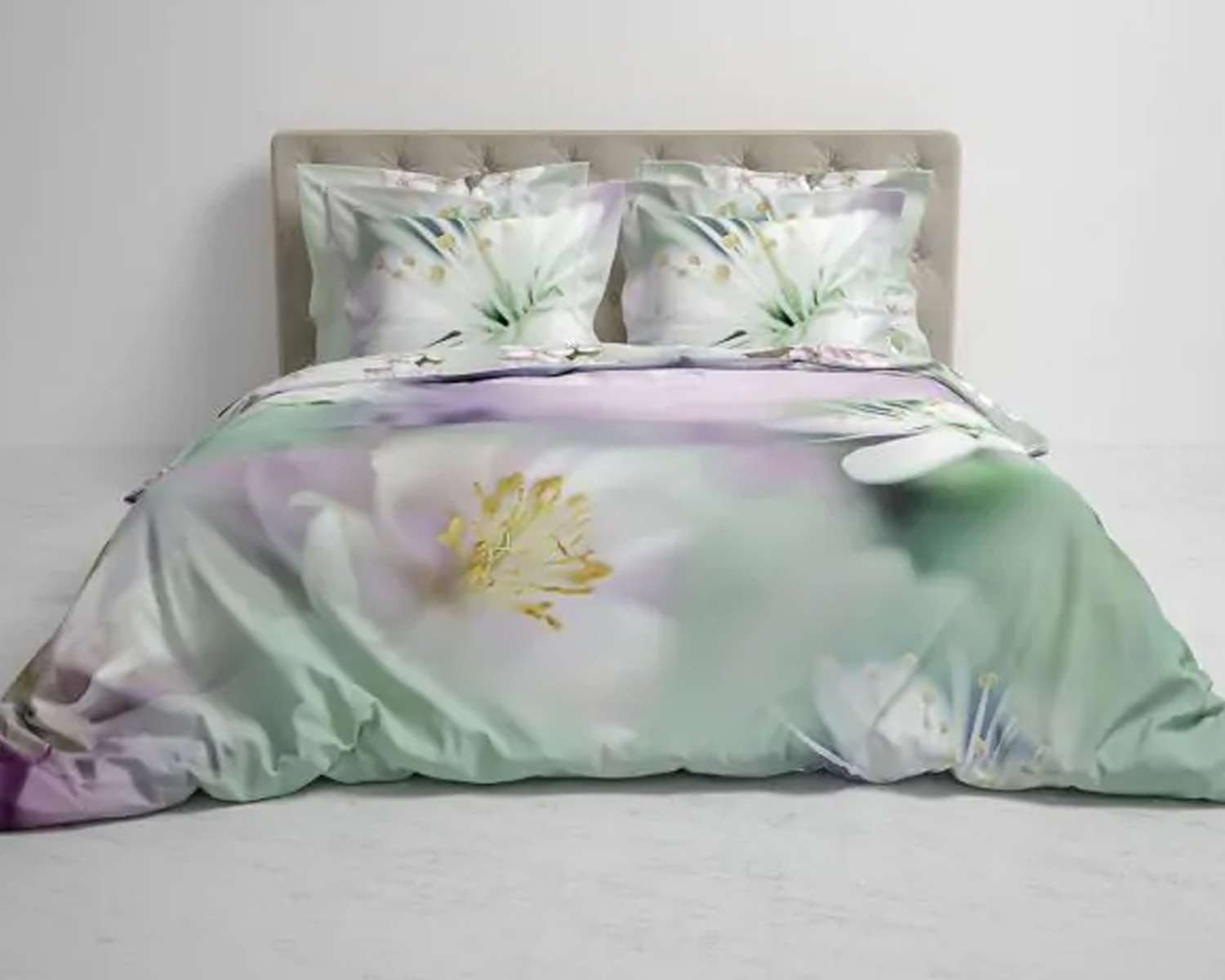 Dekbedovertrek Golden hour op bed Dekbedovertrek Golden hour op bed