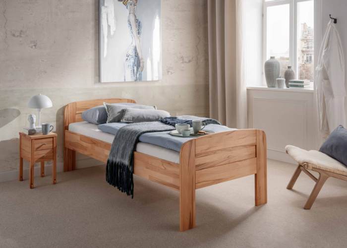 Ontario seniorenbed beuken 90x200