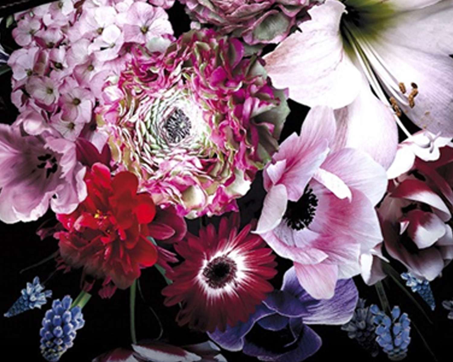 Dekbedovertrek Rijk boeket details