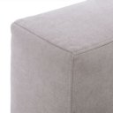 Showroommodel boxspringlook Cube bed hoek met stiksels