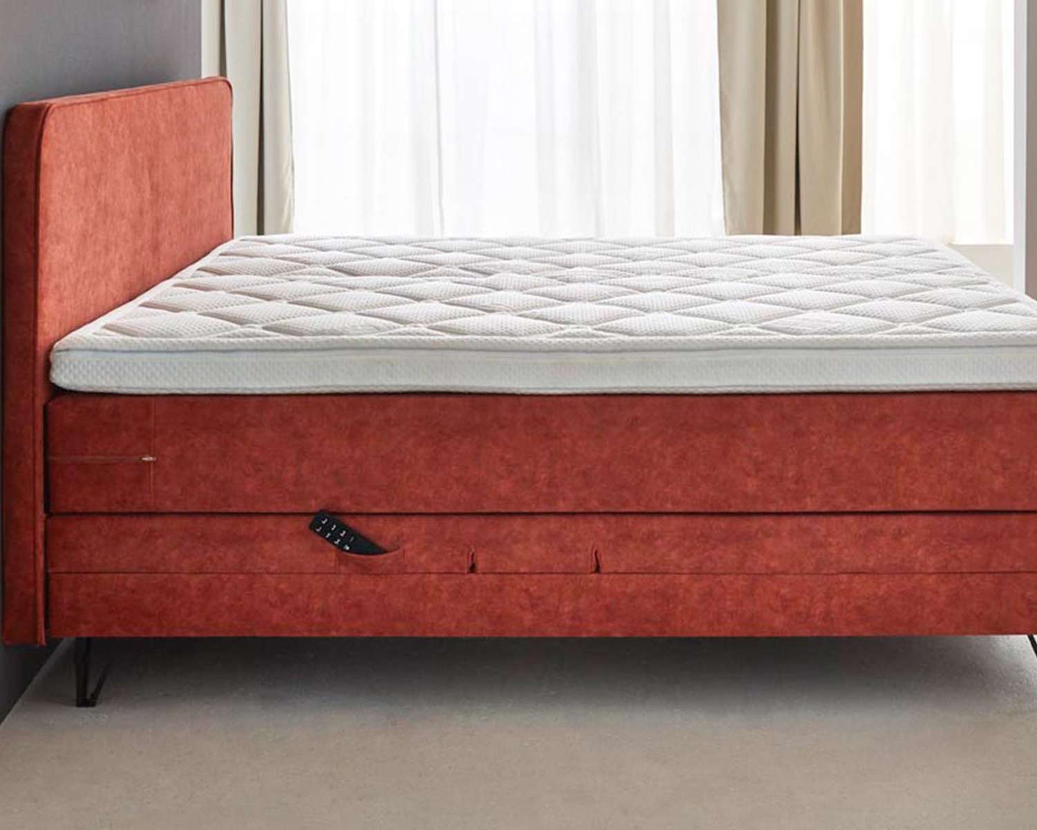 Boxspring Lorena zijkant Boxspring Lorena zijkant