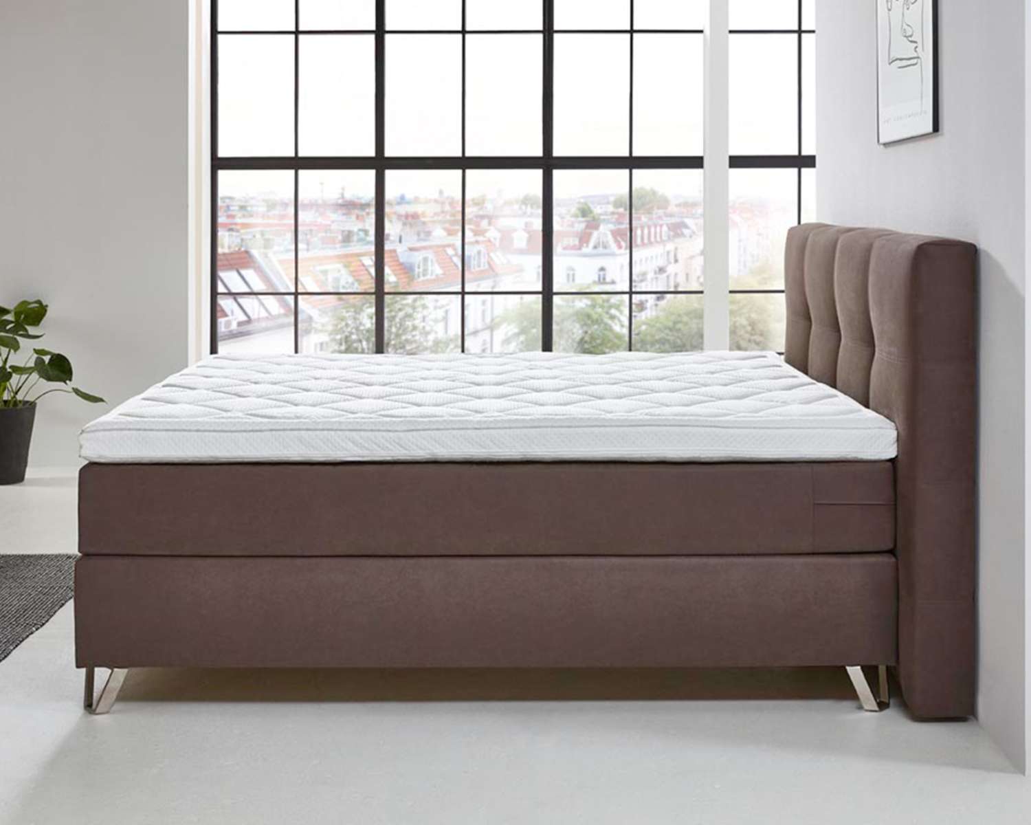 Boxspring Kyano zijkant Boxspring Kyano zijkant